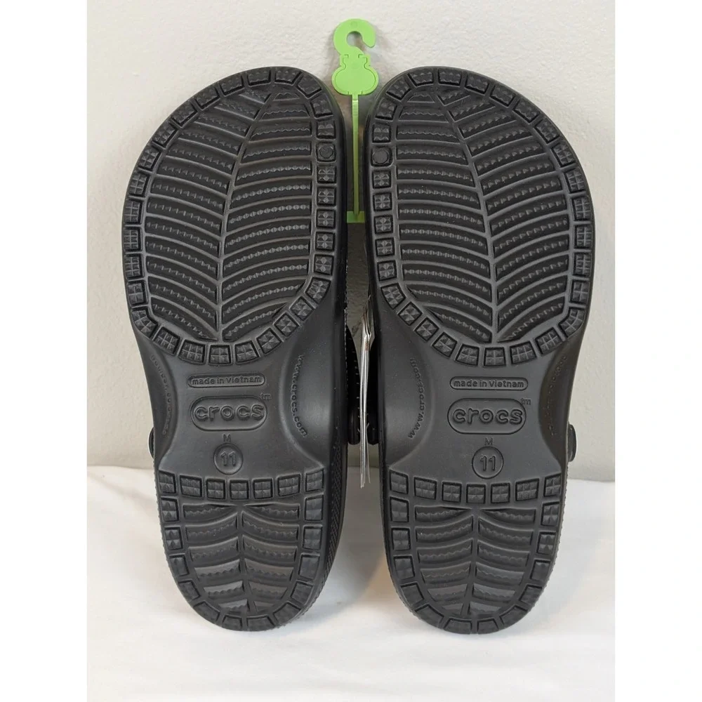 Crocs Nightmare Before Christmas Jack Skellington Clogs Men's 11 NWT